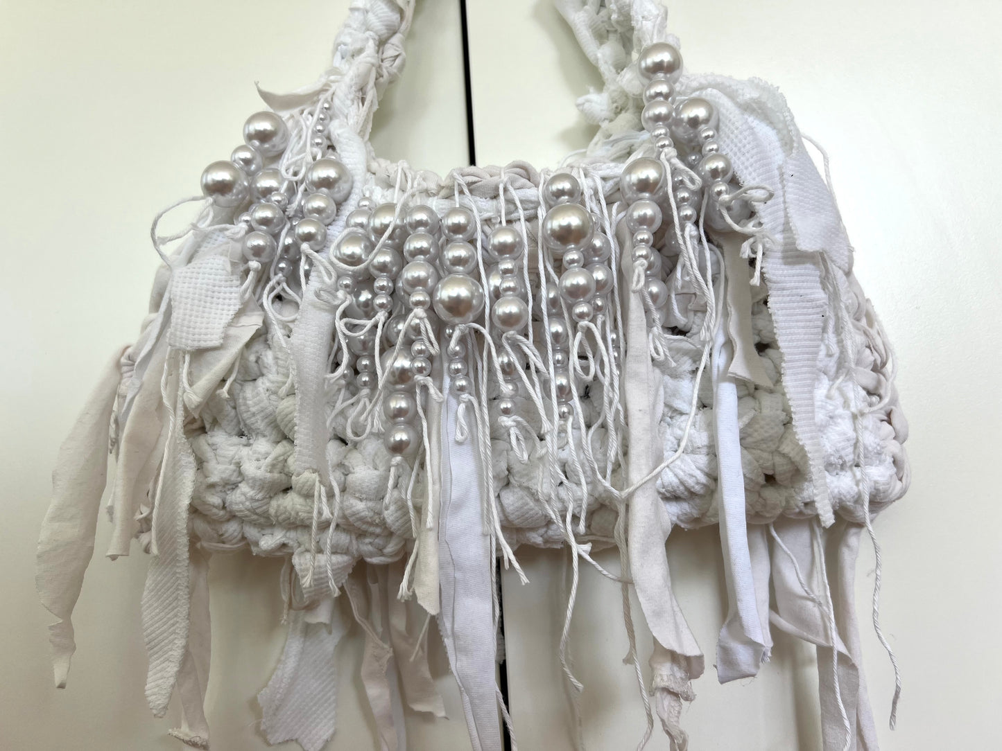 White goddess bag