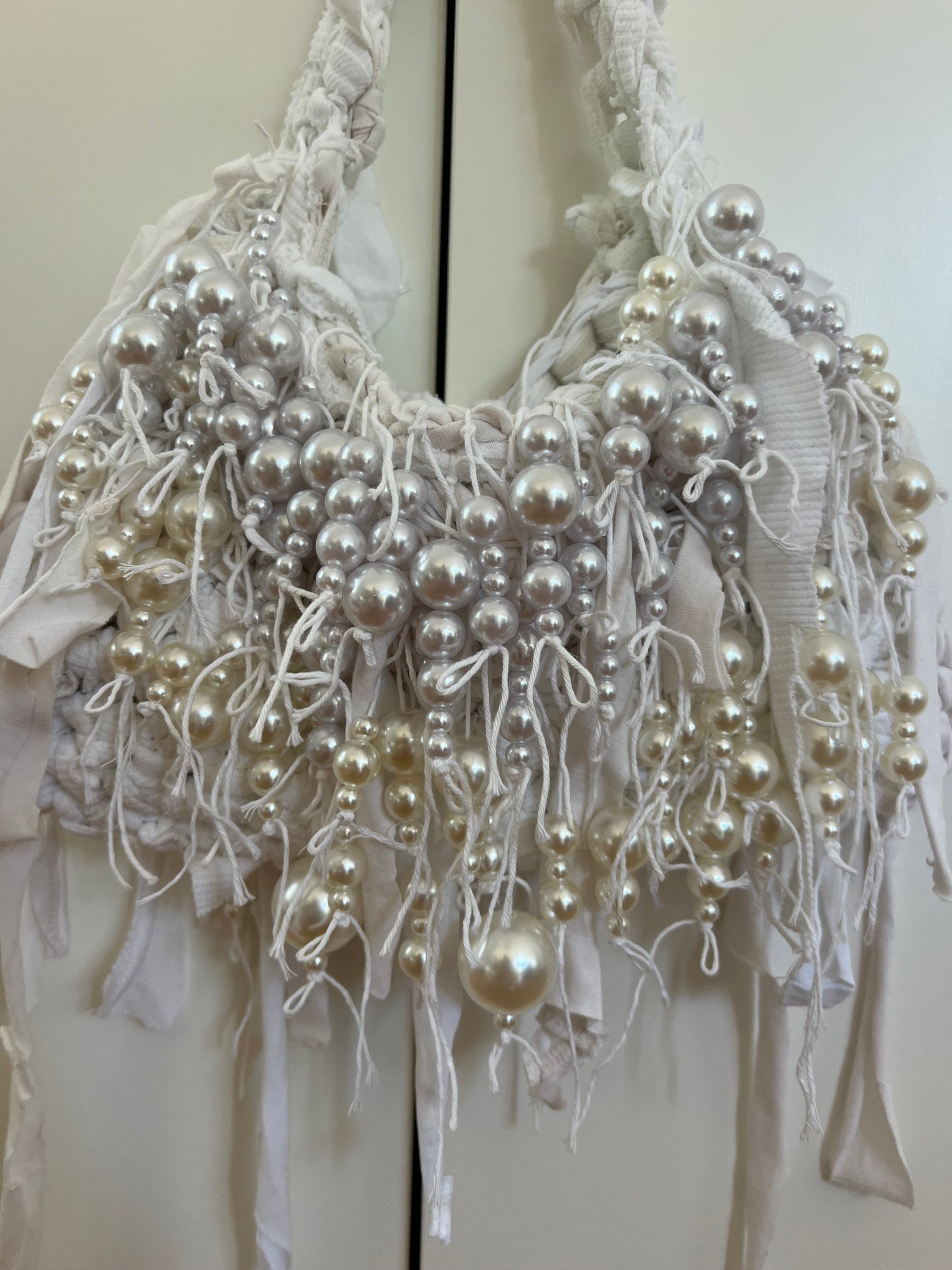 White goddess bag