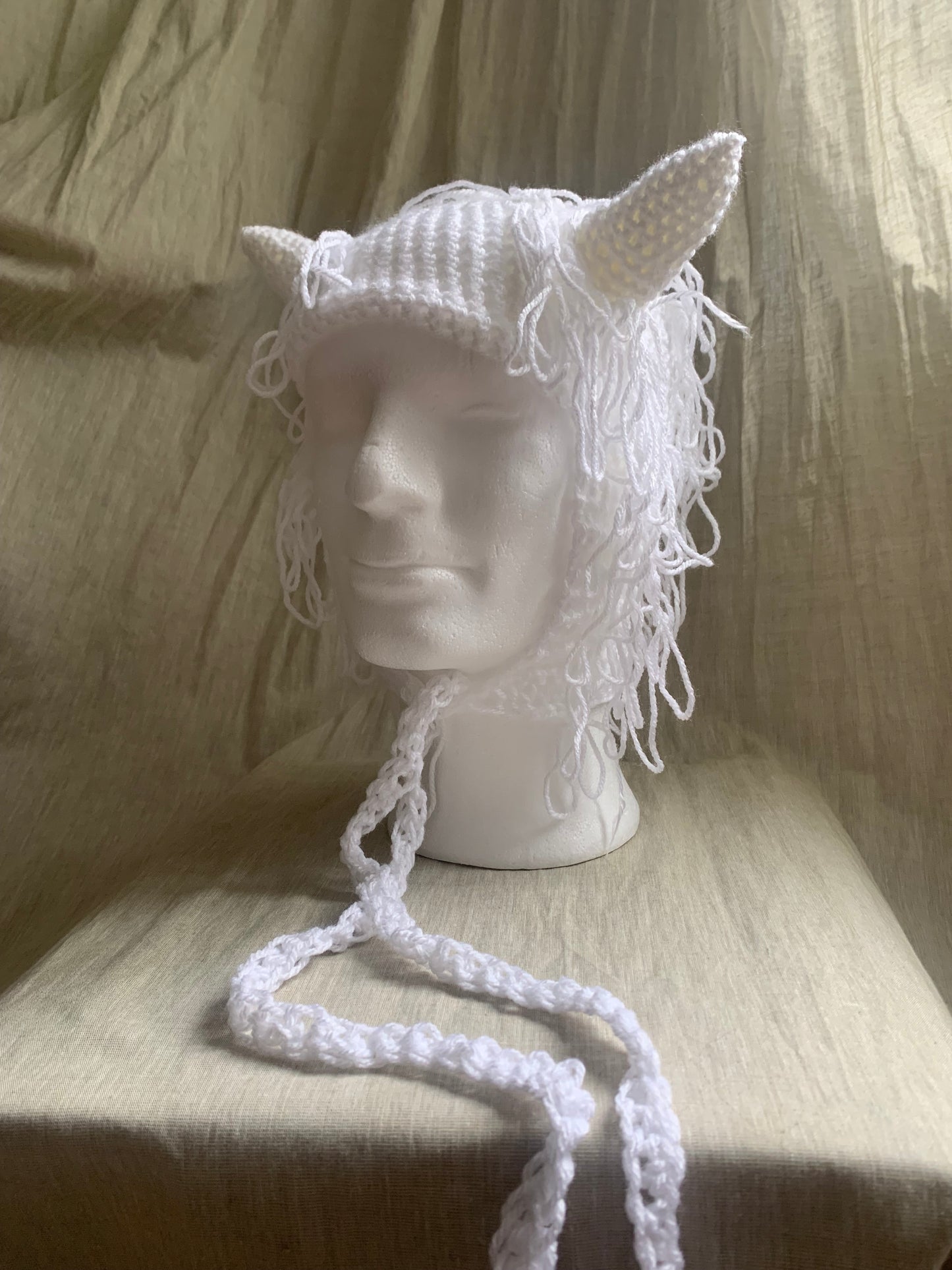 White devil balaclava