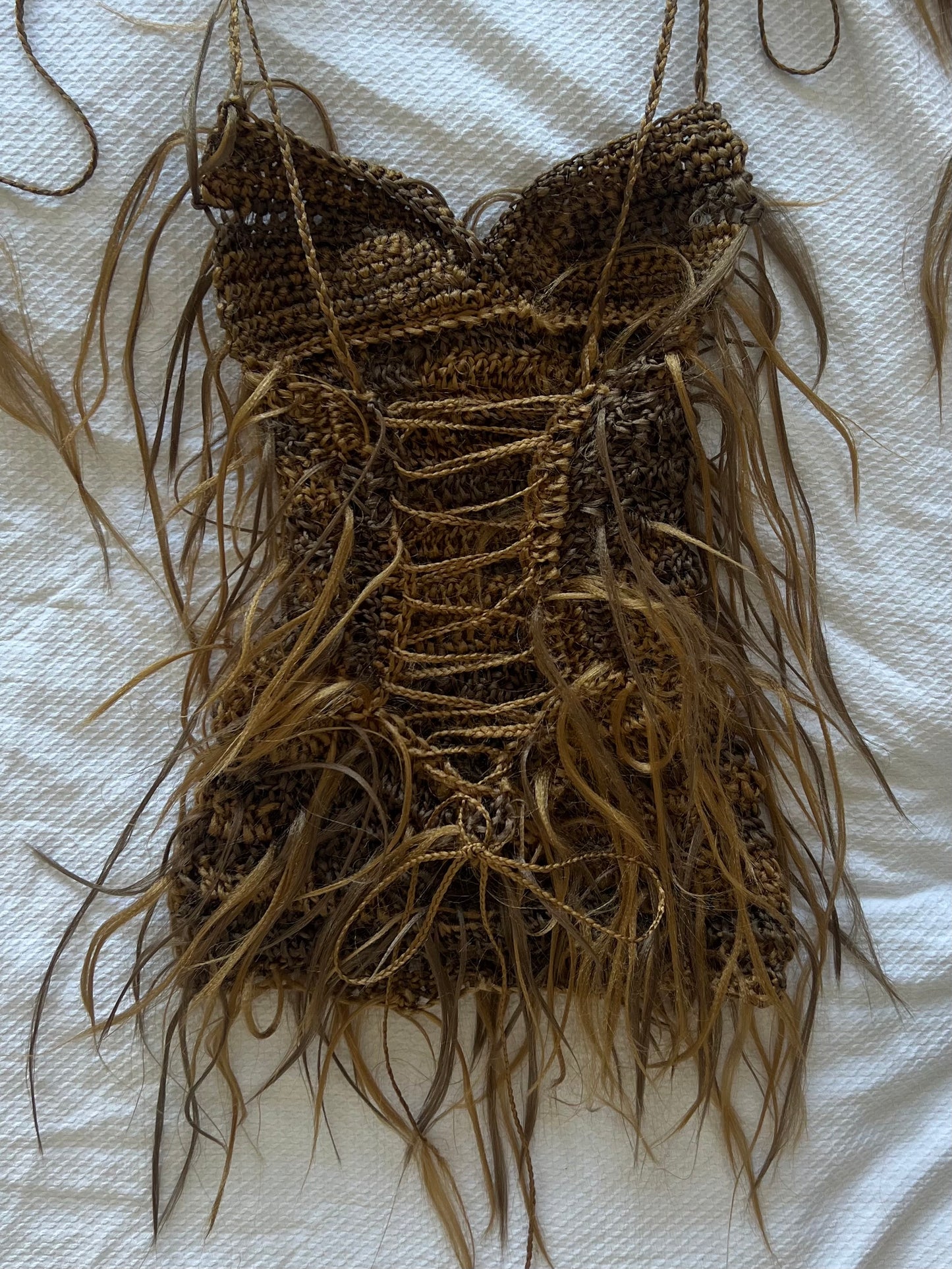 Hair minidress
