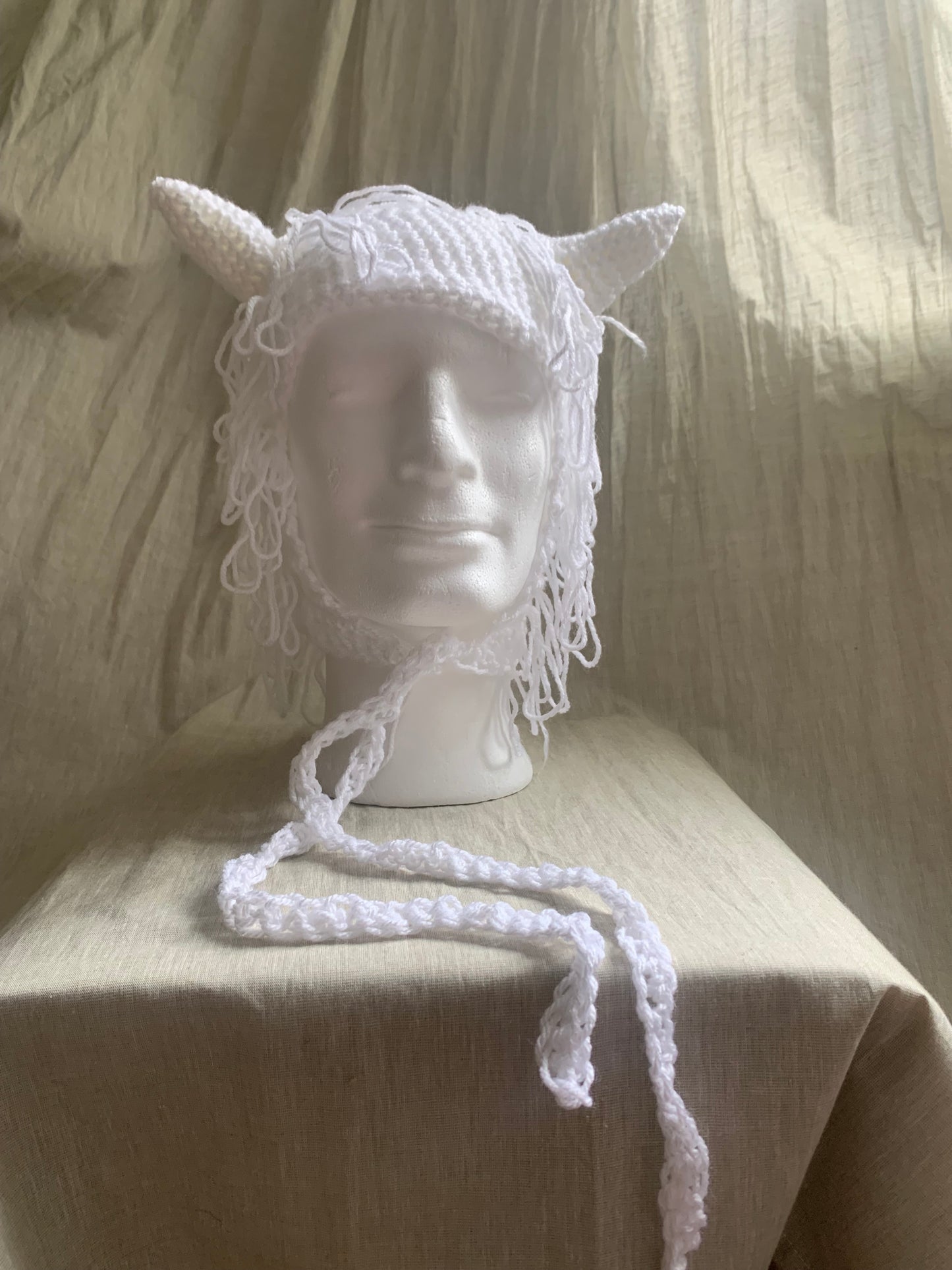 White devil balaclava