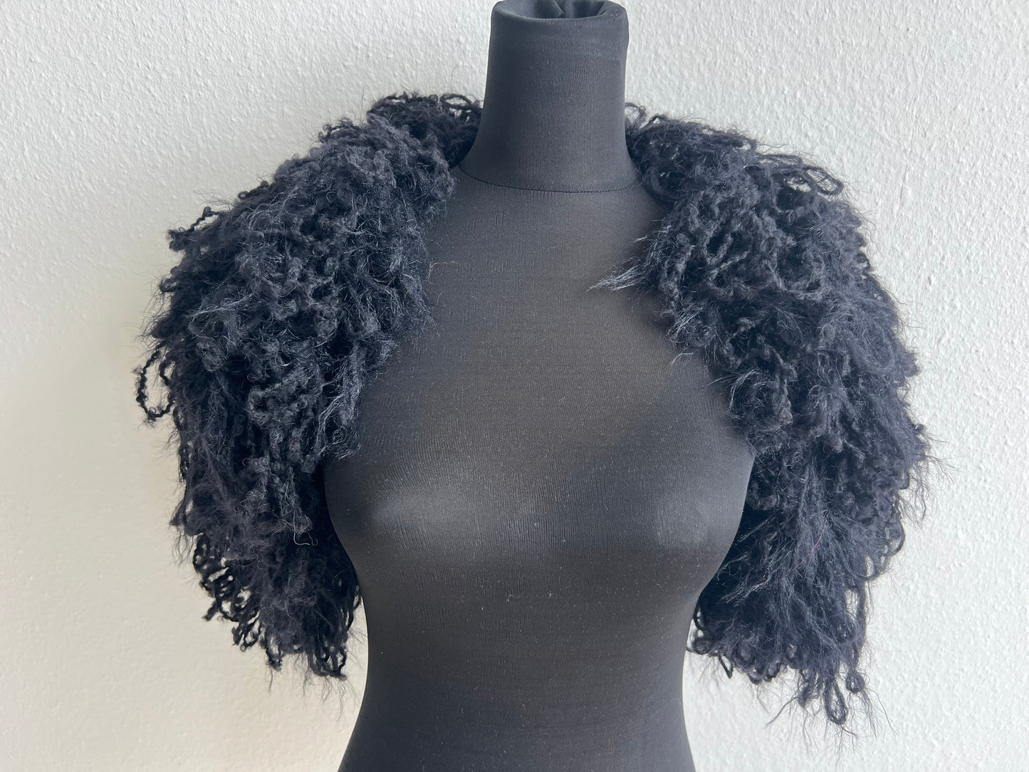 015 Noir Fluff Bolero