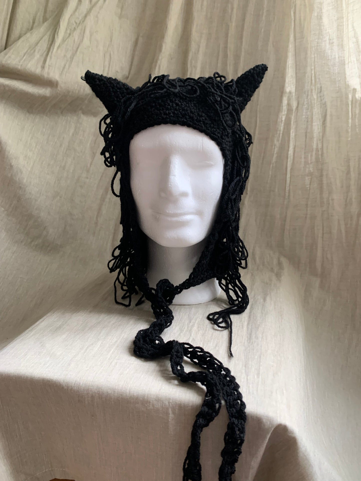 Black devil balaclava