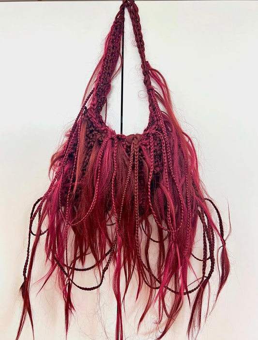 Red hair bag