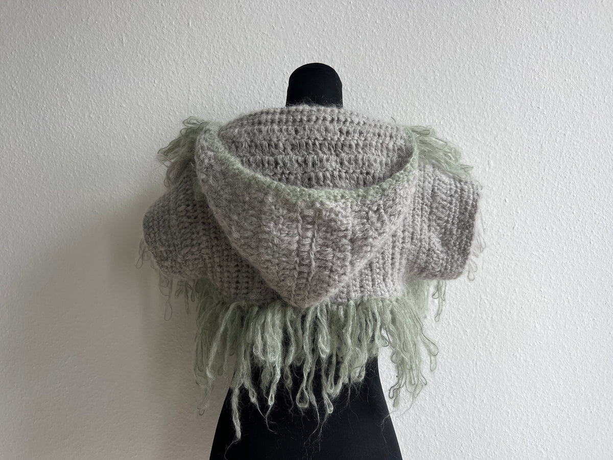 014 Sage Hooded Bolero