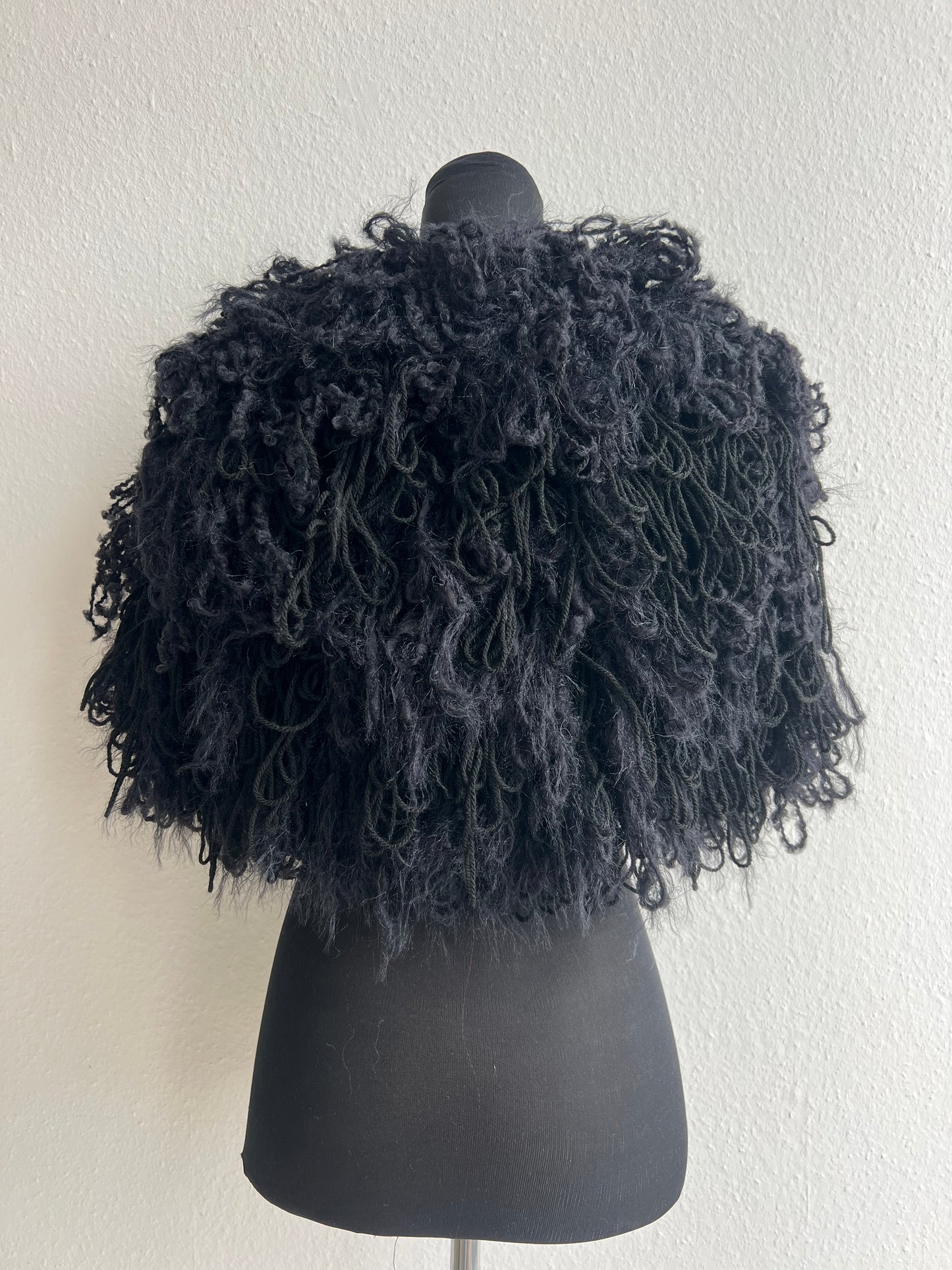 015 Noir Fluff Bolero